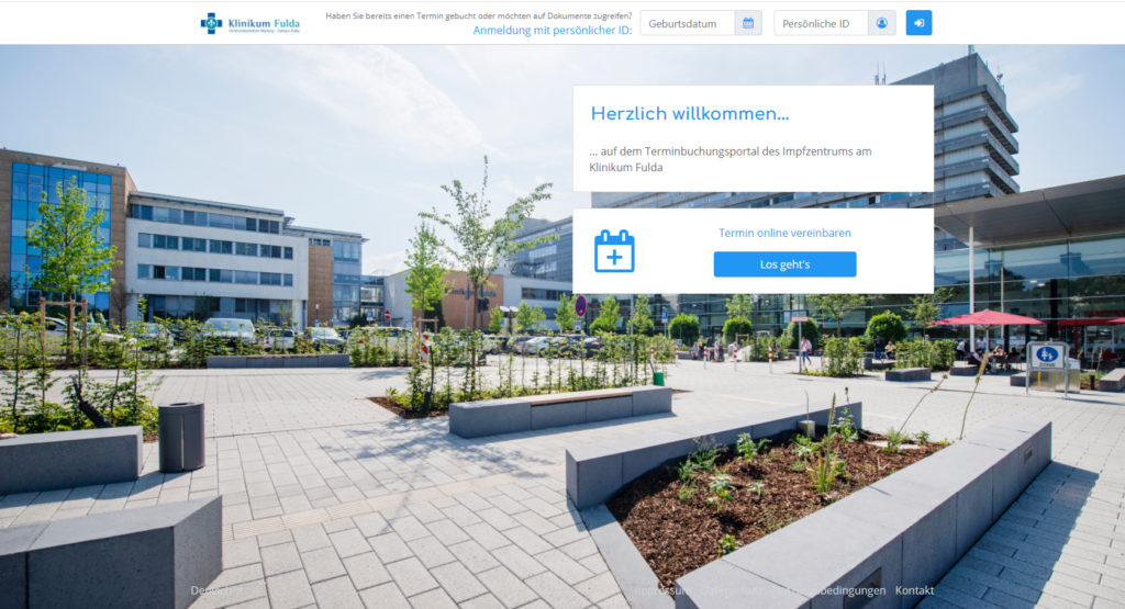 Impf-Portal Klinikum Fulda